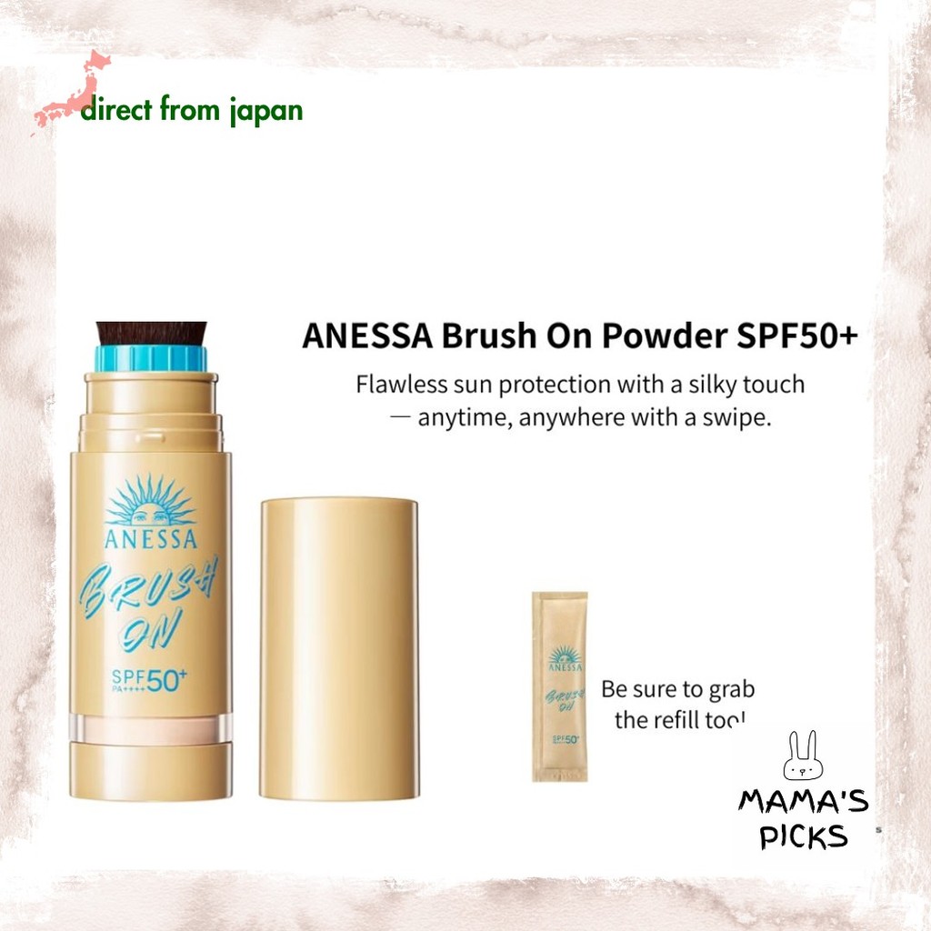 Direct From Japan】ANESSA Perfect UV Brush-On Powder SPF50+ PA++++