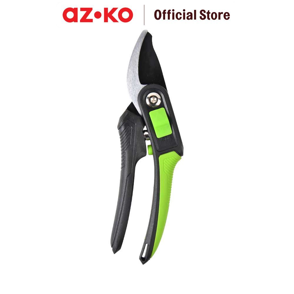 AZKO Yardsmith Gunting Dahan Adjustable Model Bypass - Hijau/Hitam Garden Cutter Pruning Shears Alat Kebun