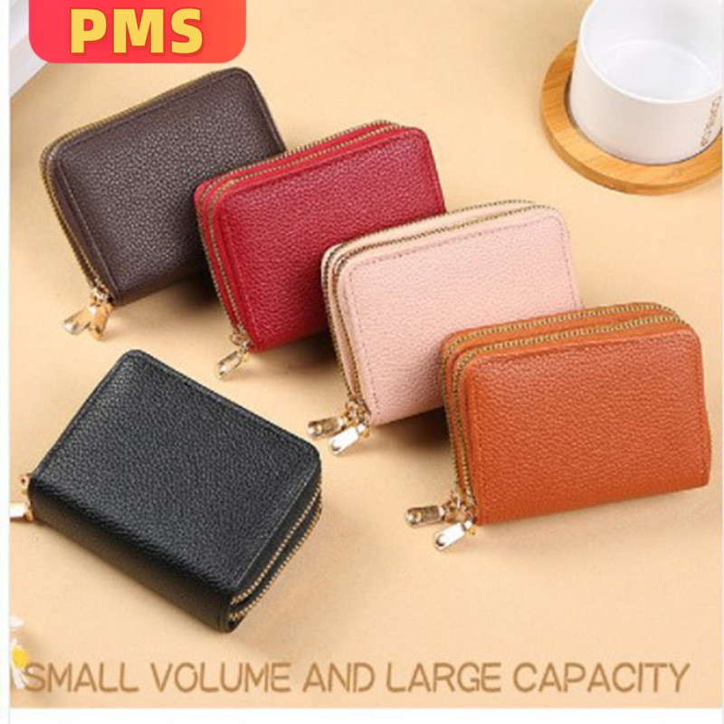 Dompet Wanita Minimalis 11 Slot Kartu Croco