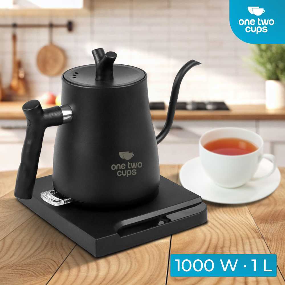 AKIEMSTR Teko Listrik Kopi Pemanas Air Leher Angsa 1000W 1L - HR-462