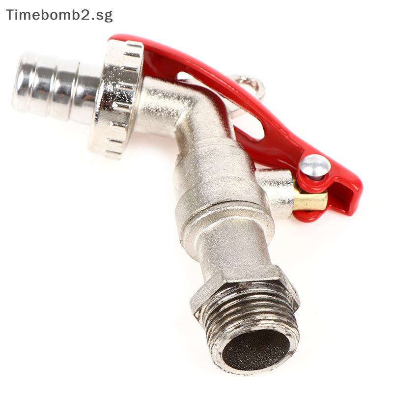 TBHB 1/2 Inch Thread Water Tap Lockable Faucet Garden Hose Faucet with ...