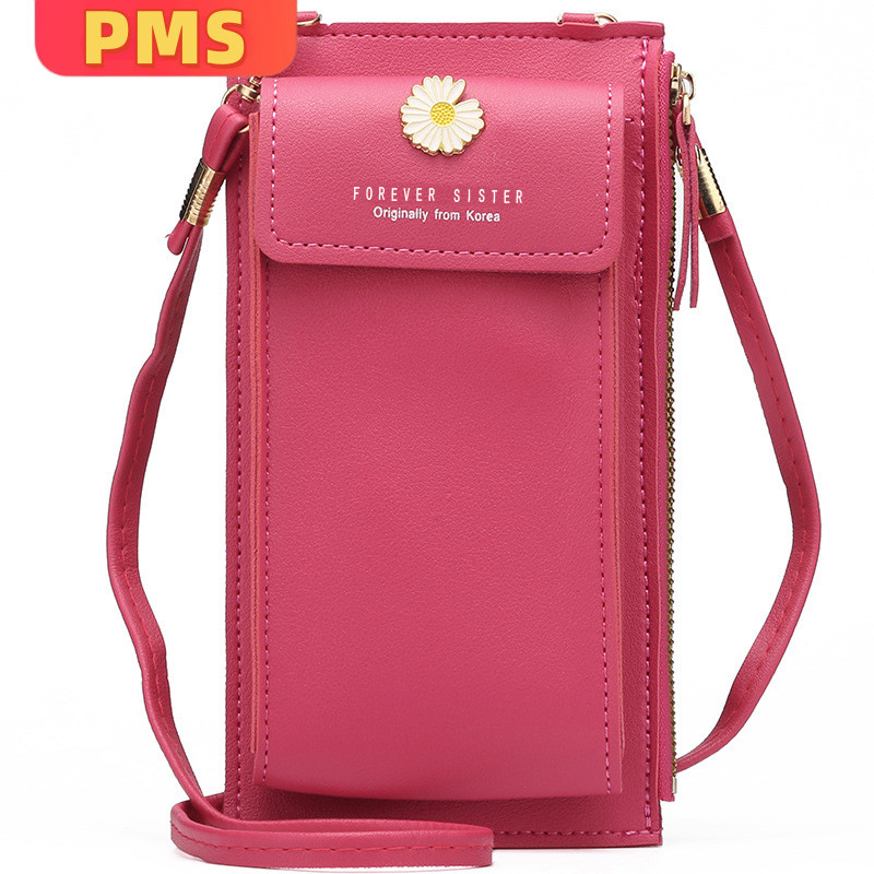 POPMAKER SHOP ​Tas Selempang HP Wanita Multifungsi - Tas Kecil Anti Slash dengan Tali Dapat Diatur, Ringan & Stylish untuk Dompet, Ponsel, & Kunci​ COD