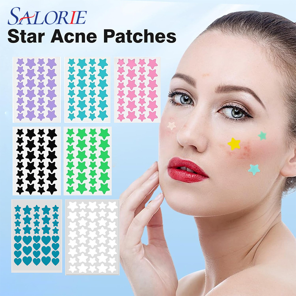 10 sheet Star Pimple Patches for Face Star Acne Patches Cute Effective ...