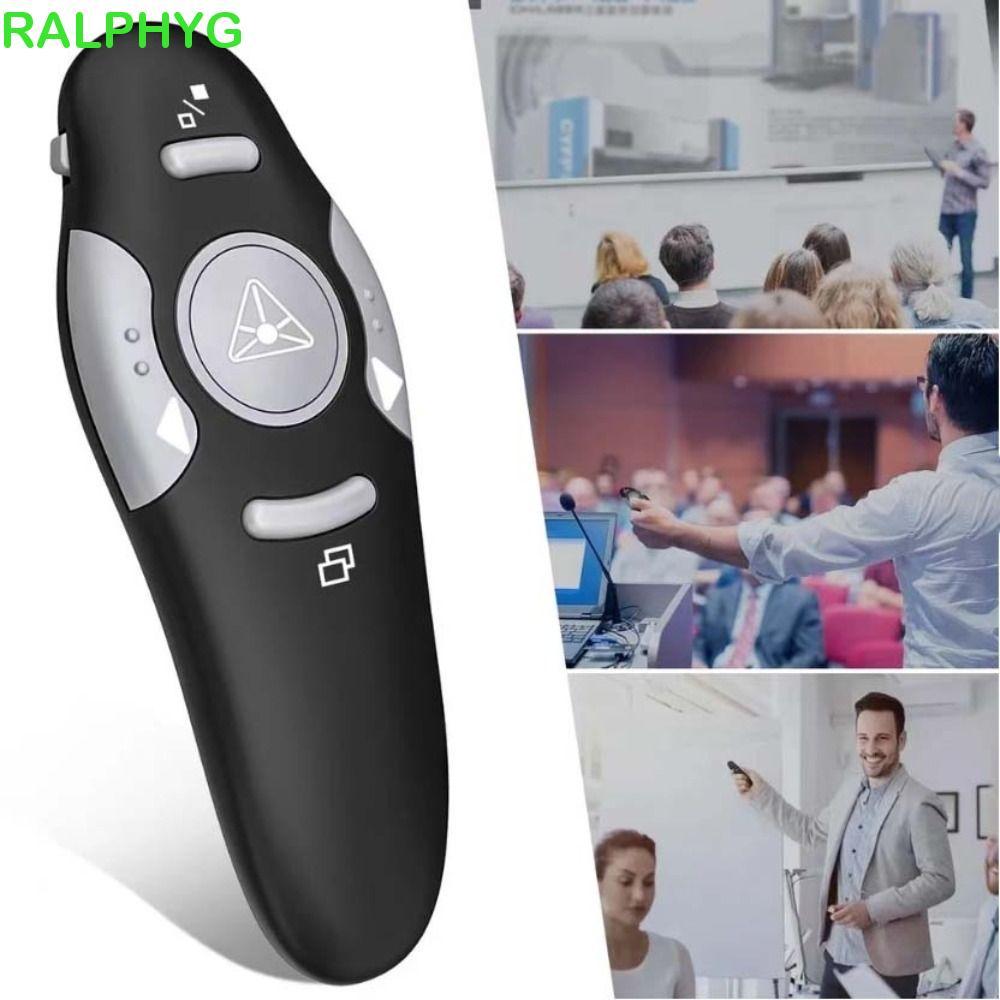RALPHYG 2.4GHz Wireless Presenter, Infrared Remote Remote Presentation ...