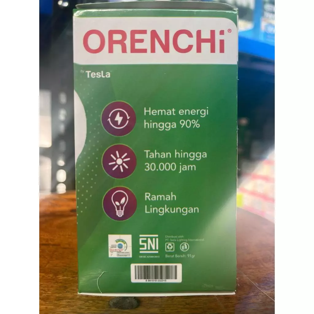 (BUBBLEWRAP) 15 WATT / BOHLAM LAMPU LED ORENCHI PREMIO GARANSI 1 TAHUN - Gambar 2