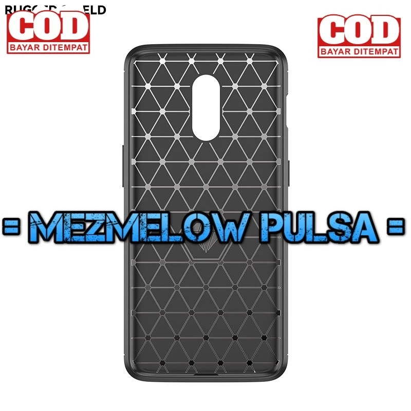 Case Fiber Carbon Silikon Softcase Untuk ONEPLUS 6 / ONE PLUS 6 / ONEPLUS 6 BIASA - Gambar 4