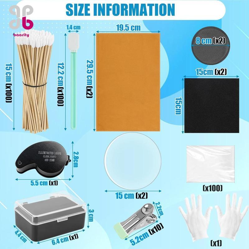 [Baosity] Trading Card Restoration Portable Sports Card Maintenance Kit ...