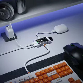 HM LAB HMLAB ZNEO / Z-NEO HUB Aluminum Gaming 8k USB Hub Port - Gambar 3