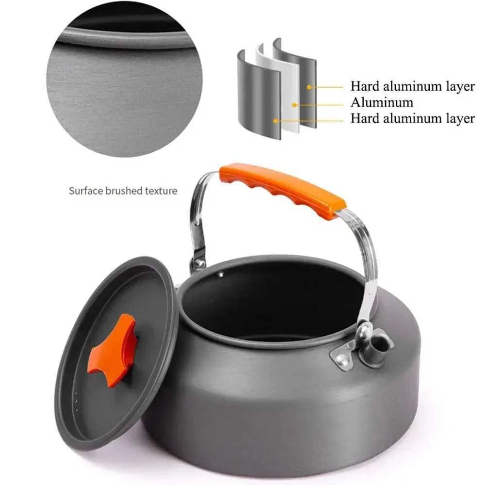 Teko Alat Masak Outdoor Camping Nesting Cooking Alumunium 2L - DS-308 - Gambar 2
