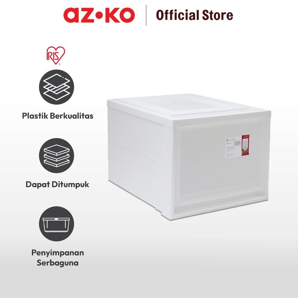 AZKO Iris Laci Penyimpanan Cabinet Lemari Laci Dresser Storage Drawer Laci Baju Organizer Pakaian - Gambar 3