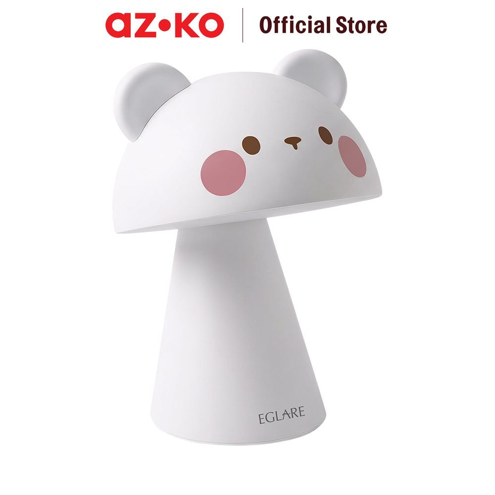 AZKO Eglare Lampu Meja LED 3 Watt 1200Mah Rechargeable Lampu Belajar Lampu Tidur Minimalis Hias Table Lamp Desk Lamp
