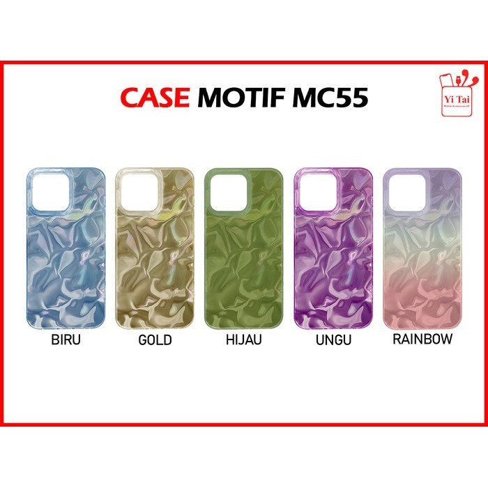YI TAI - MC55 Case Motif Warna Xiaomi Redmi A7 Pro 4G Note 15 4G 5G 15 Pro 5G 15 Pro Plus 5G