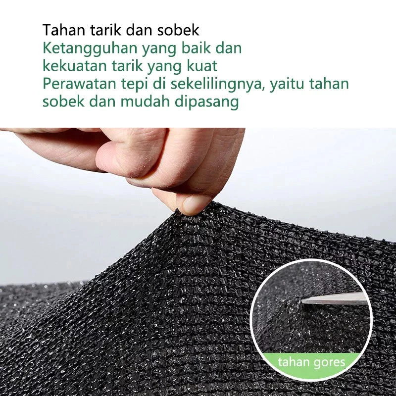 Paranet/Jaring Paranet Anti Panas Enkripsi Pelindung Dari Matahari /Jaring Tabir-95% Kain transparan Rumah Kaca - Gambar 4