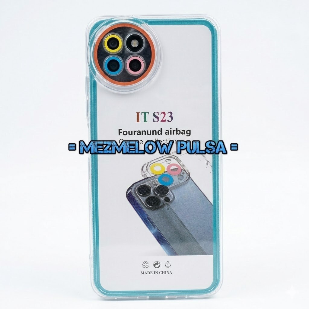 Caseng / Softcase Silikon Transparant Casing Caseng ITEL P55 5G - Gambar 2