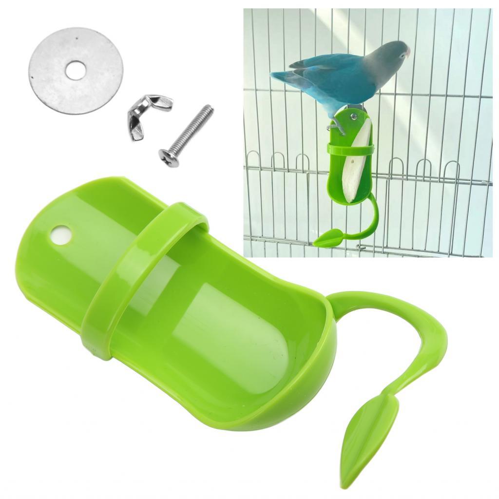 Bird Feeding Cup Rack Food Holder Easy To Install for Birds | Shopee ...