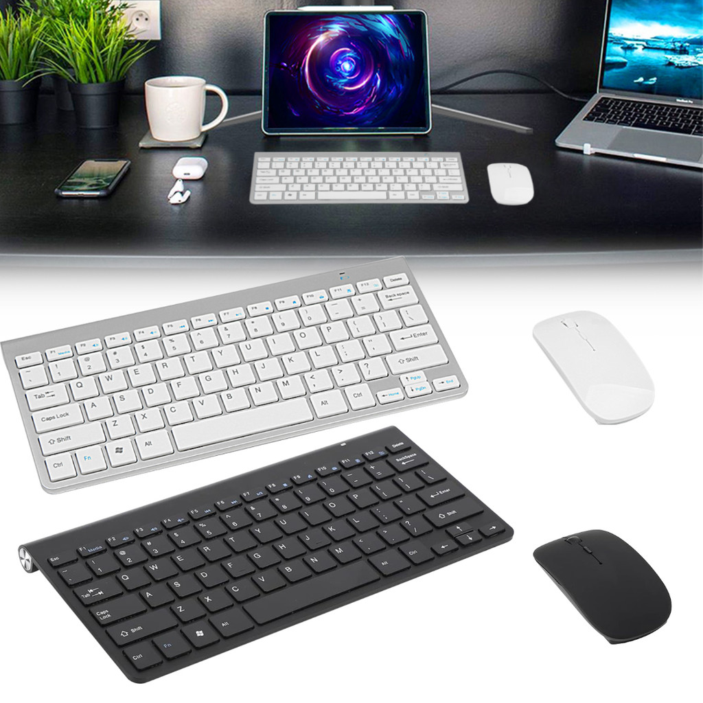 2.4G Wireless Mini Size Mouse Keyboard Combo Set With Multimedia For ...