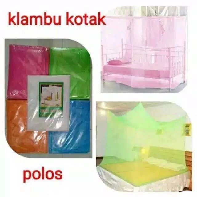 AFL KELAMBU TIDUR MANOHARA KOTAK GANTUNG JUMBO 180x200 - Gambar 2