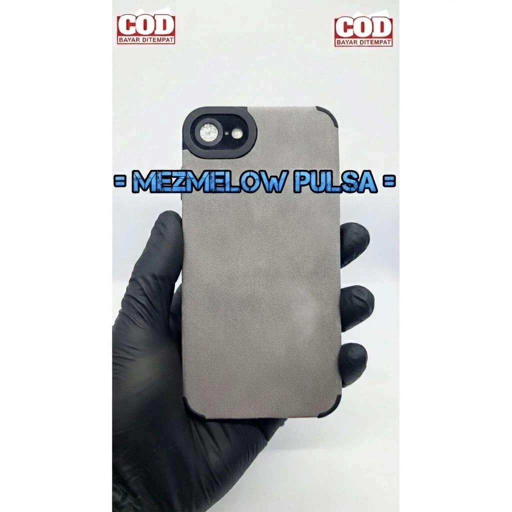 Case Bludru Leather Phone Case Lens Lamb Caseng IPHONE 7 / IPHONE 8 / IPHONE SE2