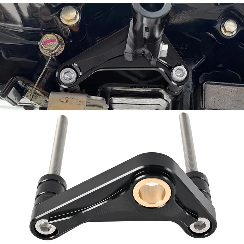 Canitu Red Shift Shaft Brace - CNC Aluminum Support Bracket For Honda CRF110 2013-2023