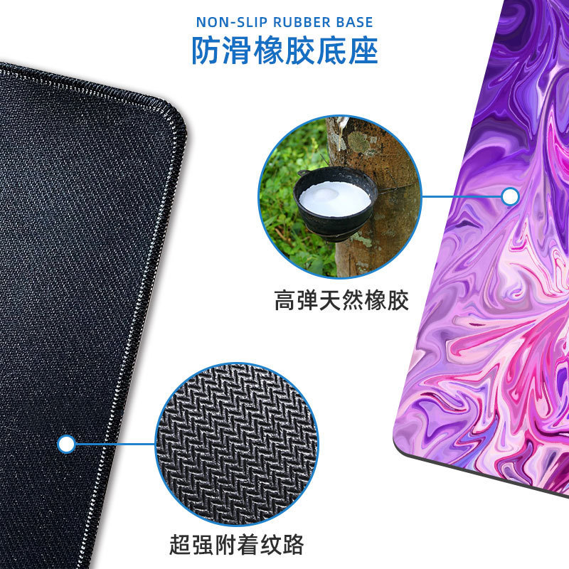 Abstract Mouse Pad Oversized Game Table Pad Anti-Slip Computer Mouse ...