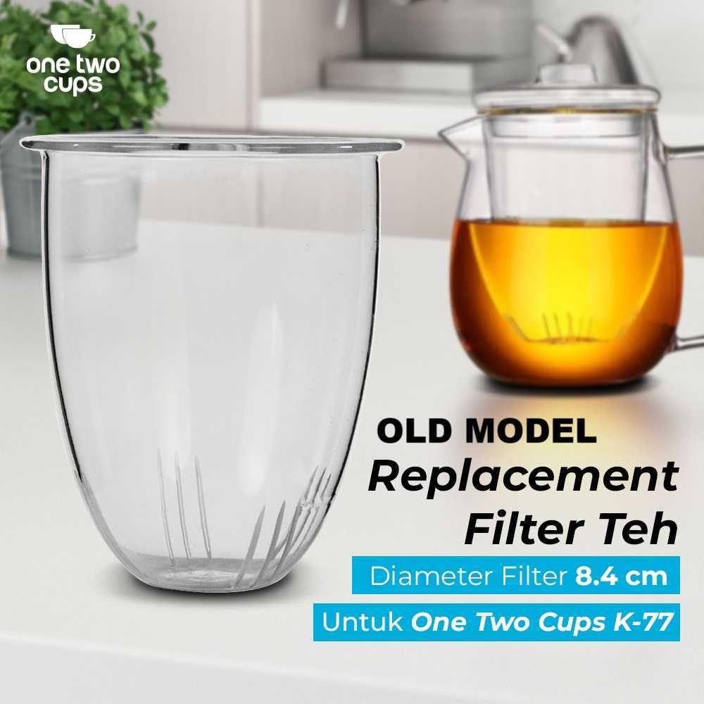 AKIEMSTR Saringan Teh Kaca Filter Pengganti Teko Teh Kaca - K77 Old Model