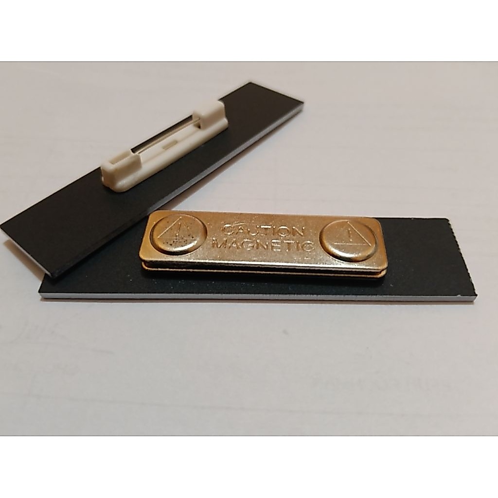 Nametag grafir papan nama ukir akrilik hitam laser - Gambar 3