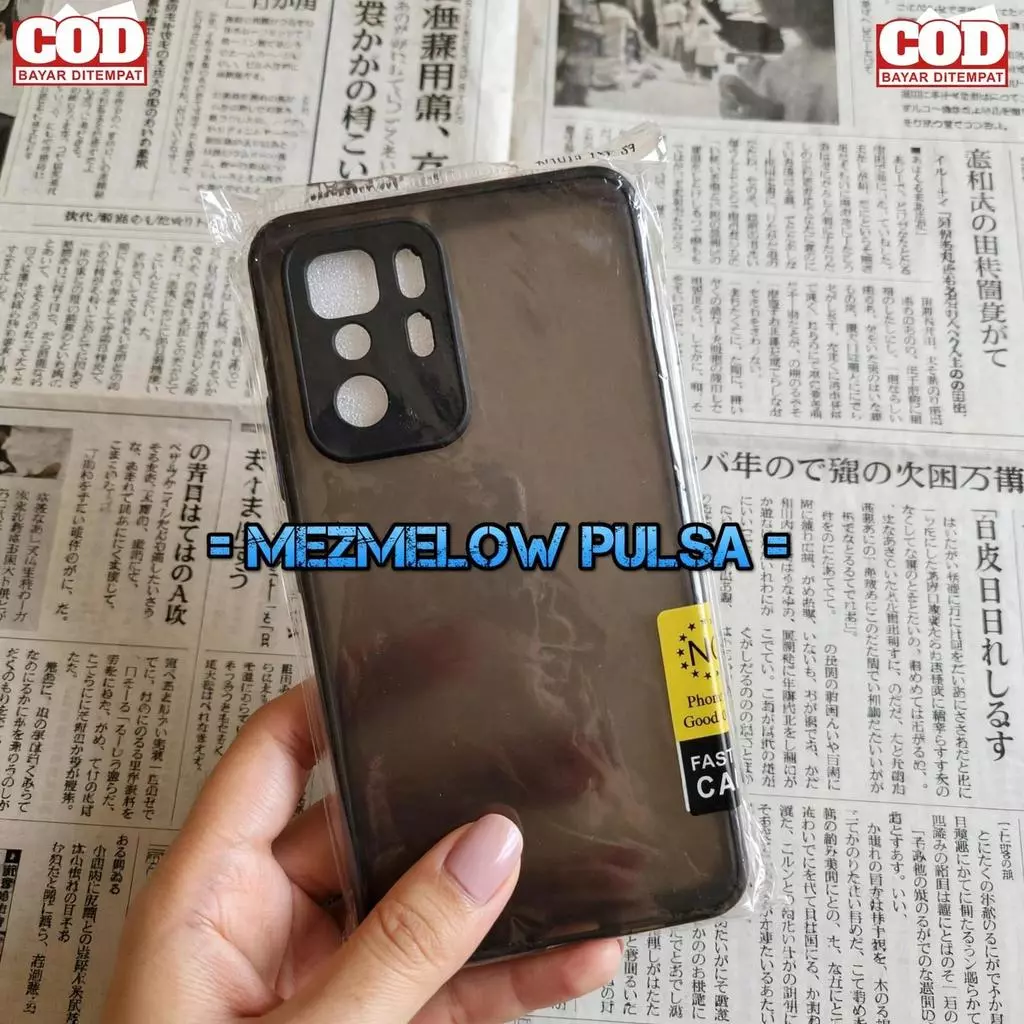 Casing Pelindung Kamera Hardcase Transparant Caseng XIAOMI POCO X3 GT / REDMI NOTE 10 PRO 5G