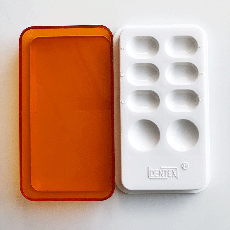 Dental 8-hole Oral Equipment Shading Box Aesthetic Resin Shading Box ...