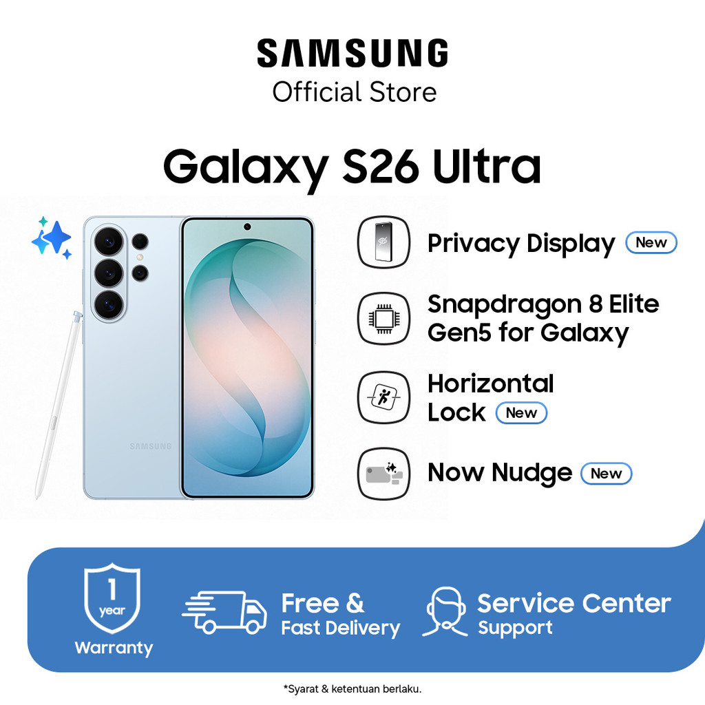 Samsung Galaxy S26 Ultra 12/512GB - Sky Blue/ Hp AI / Privacy Display