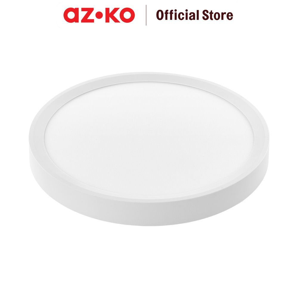 AZKO Krisbow Lampu Langit-Langit LED Ultra Slim Cool Daylight IP54 Plafon Light Lampu Plafon Ceiling Light Downlight Rumah - Gambar 3