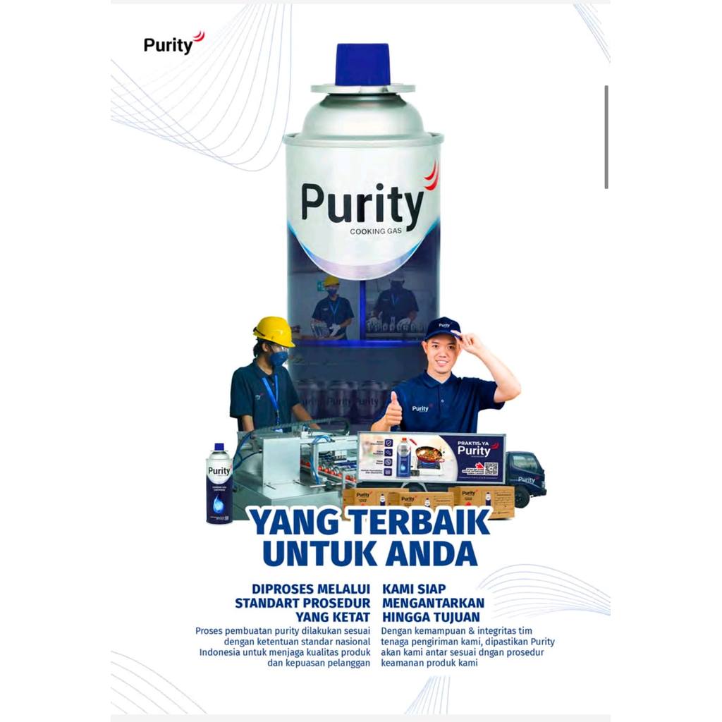AFL (DOUBLE BUBBLEWRAP) GAS PORTABEL KALENG PURITY 235 GR – SEGEL BARU BUKAN ISI ULANG - Gambar 3
