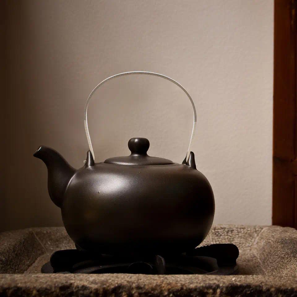 2Pcs Teapot Handles Copper Replacement Wear Resistant Household Kettle Grip Replacement Tea Pot Handle Accessories - Gambar 3