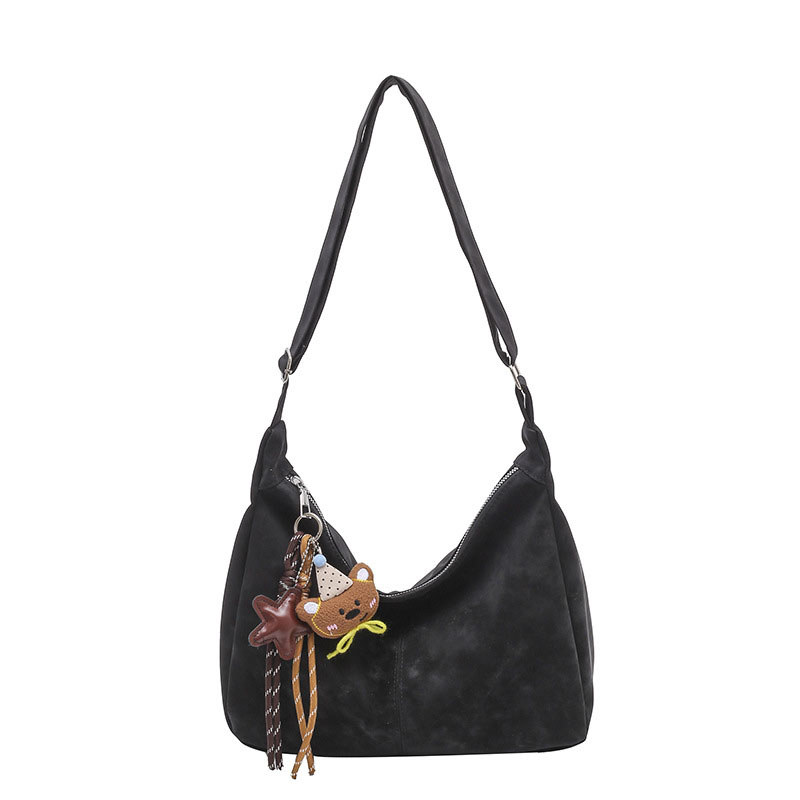 Vintage Matte PU Tote Bag Women Large Capacity Shoulder Crossbody ...