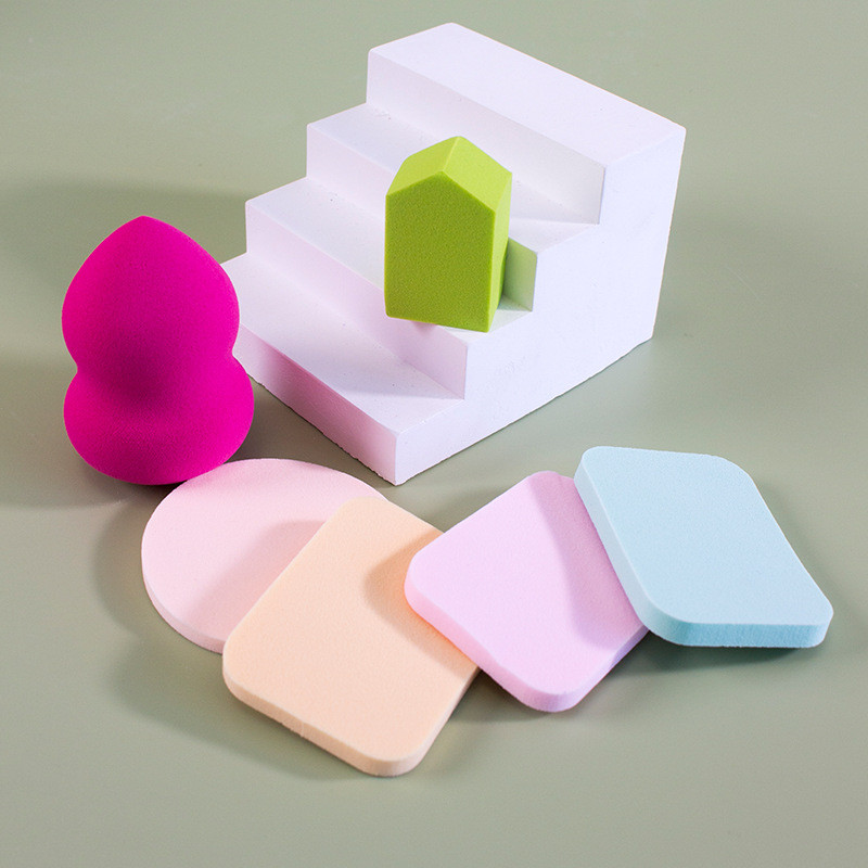 Popmaker Shop H88 Beauty Blender 6 Pcs Plastik - Gambar 4