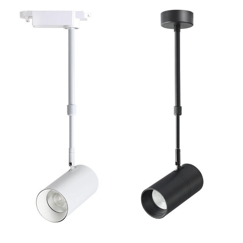 PK7Jled Track Light Long Rod Spotlight Clothing Store Commercial ...
