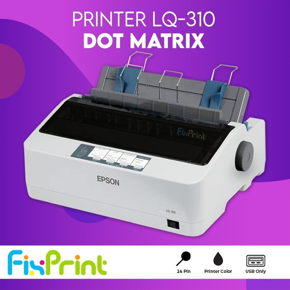 Printer Epson L3251 / L3250 Print Scan Copy All In One L3210 / L3211 AIO Epson LX-310 9 Pin / LQ-310 24 Pin Dot Matrix / Epson L121 Print Only Bergaransi New - Gambar 3