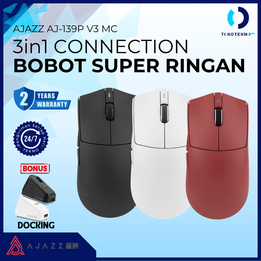 Ajazz AJ139 / AJ-139 P V3 MC Wireless Gaming Mouse Paw3311