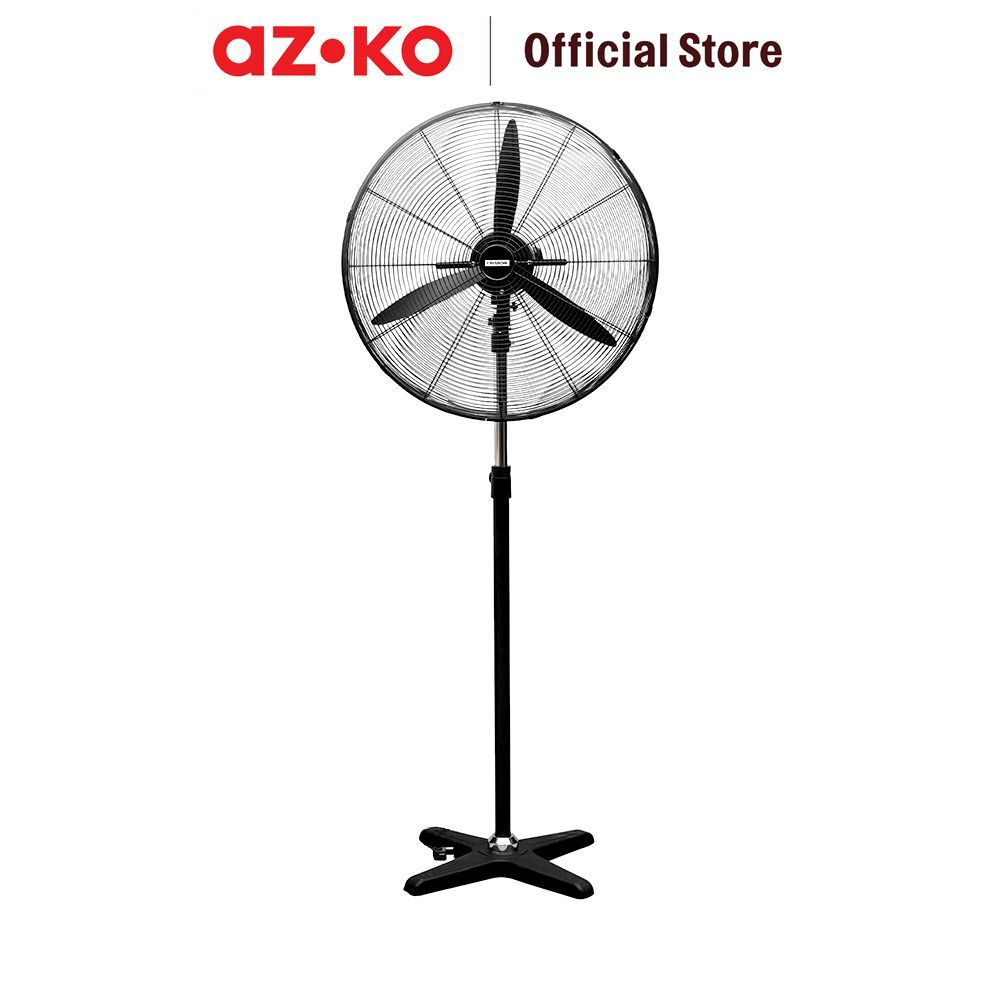 AZKO Krisbow Kipas Angin Berdiri Industrial 30 Inch 220 Watt - Hitam Standing Fan Kipas Lantai Floor Fan