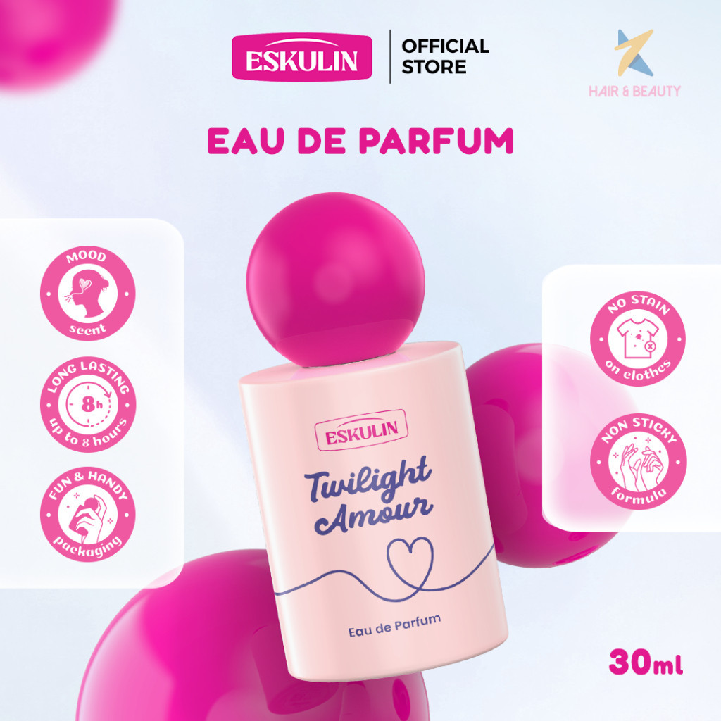 Eskulin Eau De Parfum 30ml EDP / Merah Jingga Official - Gambar 3