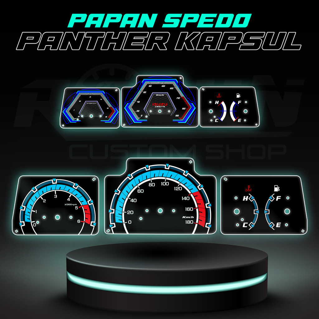 CAR SPEEDBOARD CAN BE CUSTOMIZED SPEEDOMETER PANEL SPIDO BOARD PANTHER ...