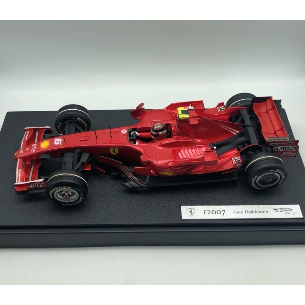 Old Goods 1: 18 hot wheels F1 Ferrari Ferrari F1 Racing Model F2007 ...