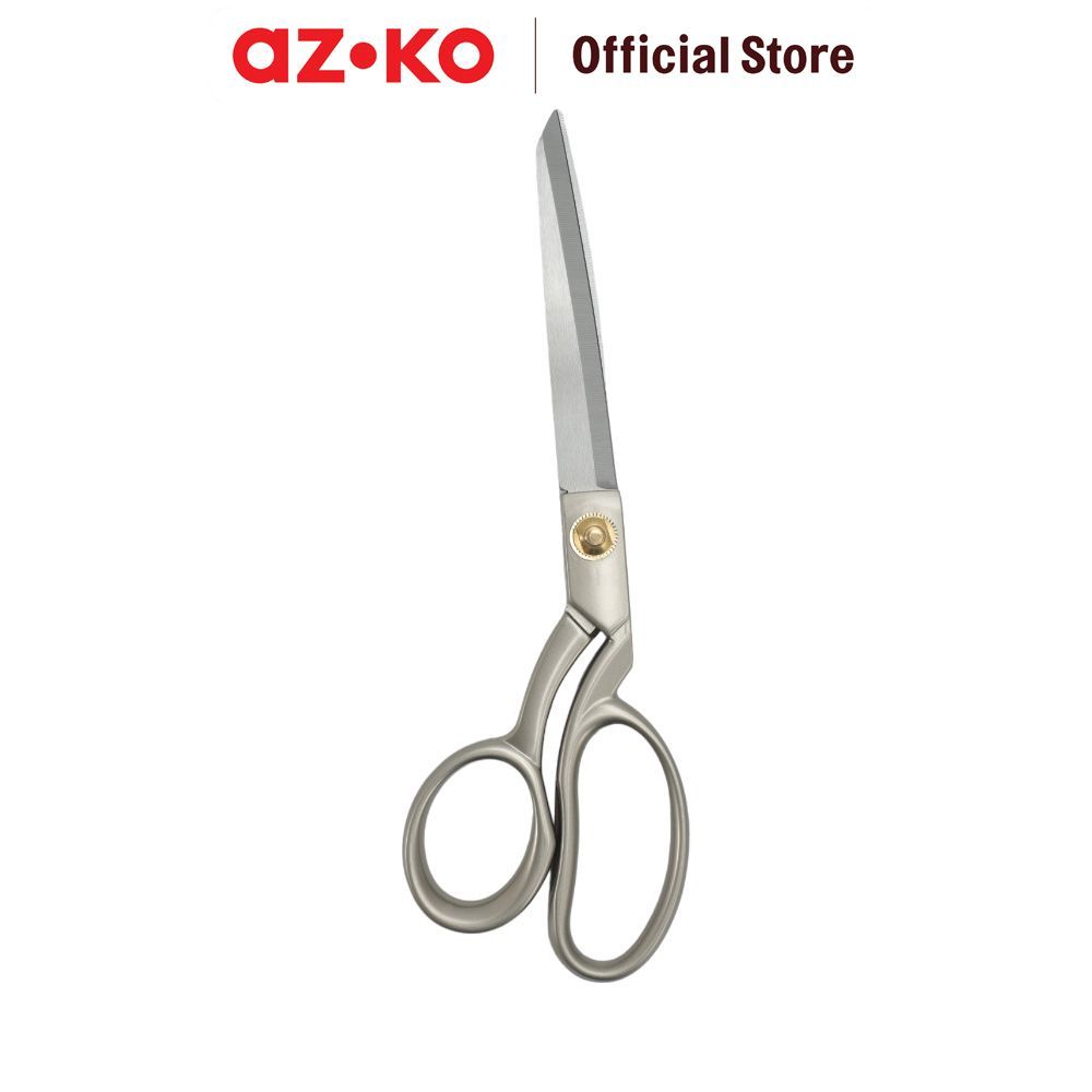 AZKO Odi Gunting Kain 8 Inch - Silver Tailor Shears Alat Jahit Potong Bahan - Gambar 2