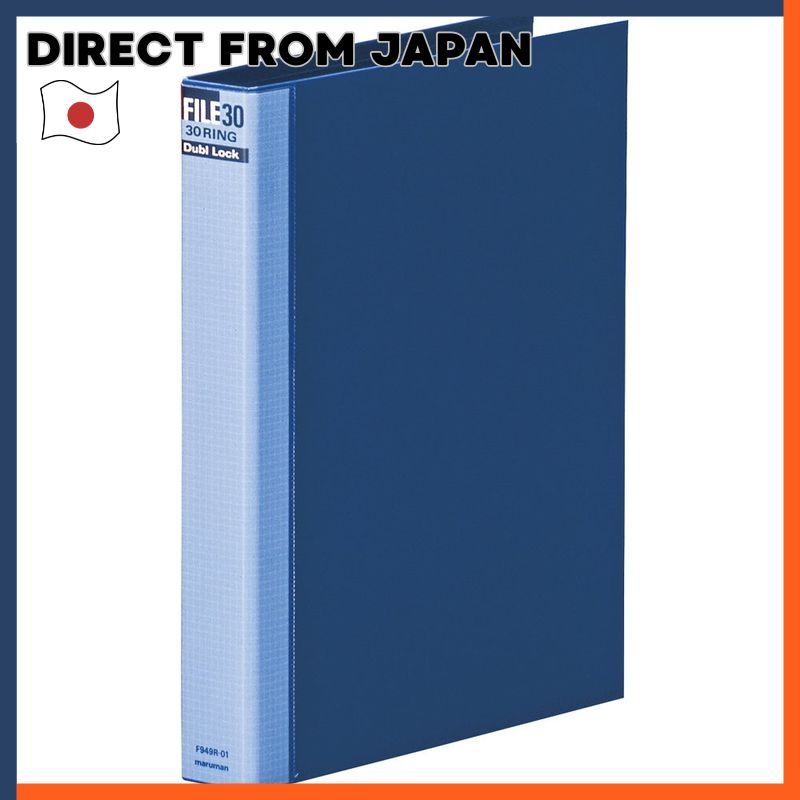 Maruman Metal Binder Dablock File A4 30-Hole F949R | Shopee Singapore