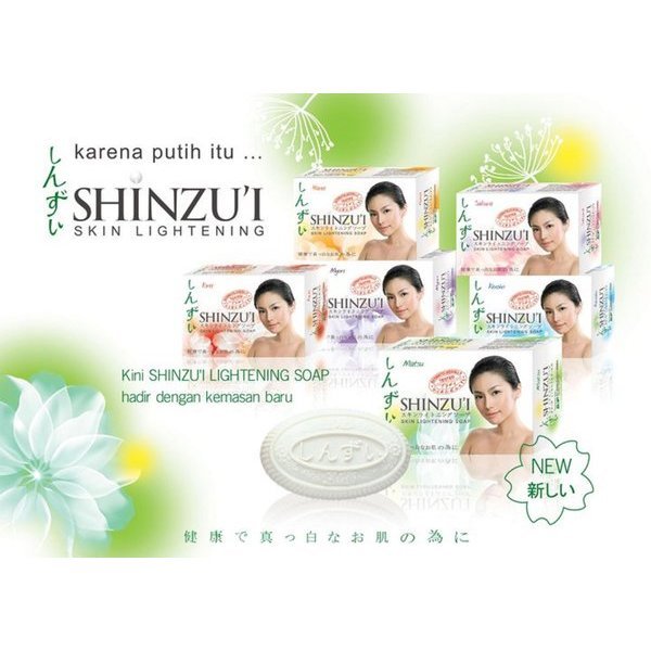 SHINZUI skin lightening soap 80 g | Shopee Singapore