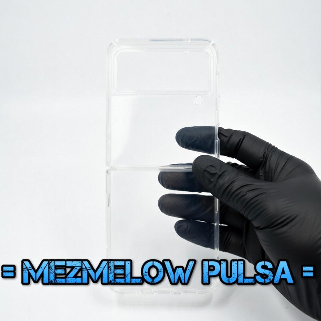 Acrylic Mika Caseng Casing Hard Case Transparant Case SAMSUNG Z FLIP 4