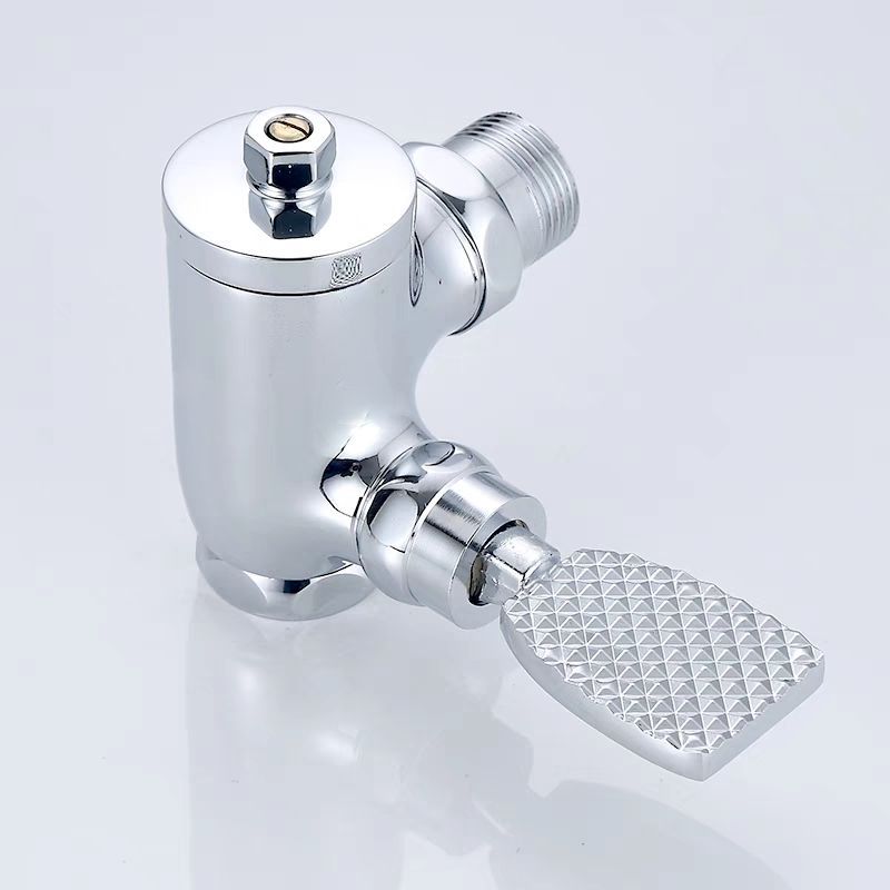 Squat Toilet Flush Valve 90 Degree Corner Right Angle Foot-operated ...