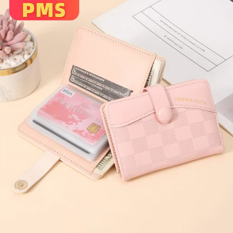 POPmaker Dompet Kartu Wanita 2in1 Transparan Elegan
