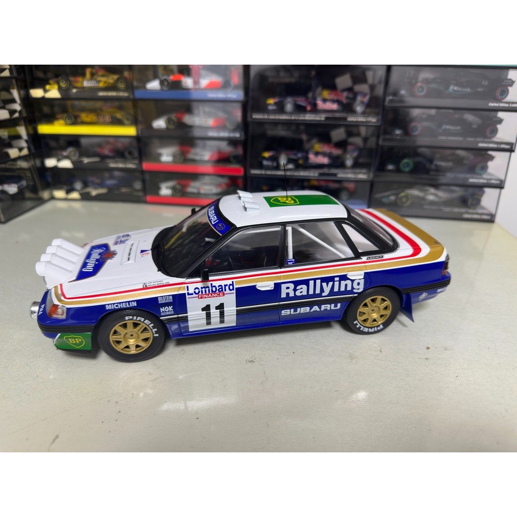 Ixo 1/18 Subaru Legacy Subaru Legacy RS 1991 RAC Rally Model Alloy ...