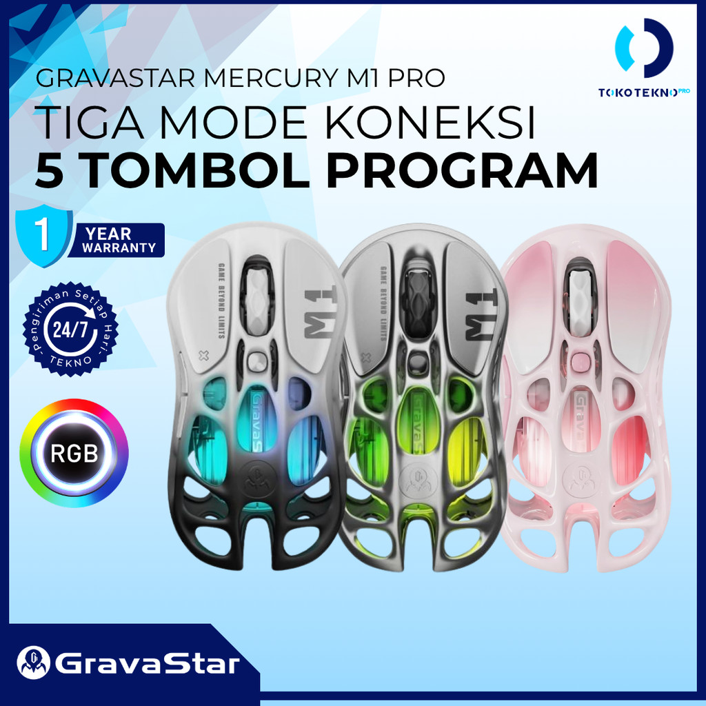 GravaStar Mercury M1 / M-1 Pro Wireless Gaming Mouse Sensor PAW3395