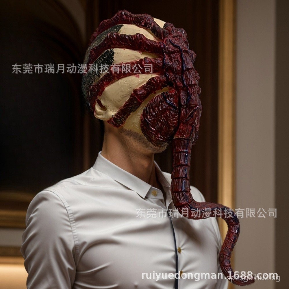 2025Alien Face-Hugging Insect Mask Predator Alien Scorpion cosplay ...